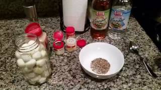 How to Pickle Quail Eggs in 5 minutes [upl. by Munson]