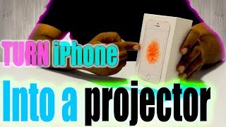 How to turn your iphone into a ProjectorEasy DIY [upl. by Boice156]