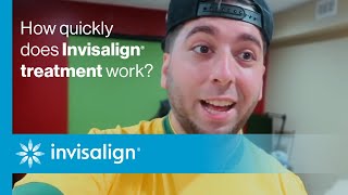 How Quickly Does Invisalign® Treatment Work  Invisalign [upl. by Naitsirk]