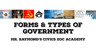 Types amp Forms of Government  31 Benchmark Civics EOC [upl. by Claus]