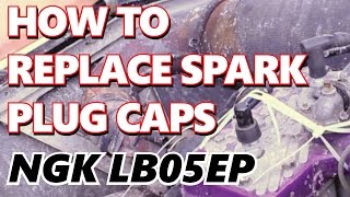 Replace Spark Plug Wire Caps NGK LB05EP [upl. by Anidem155]