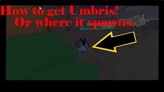 How to get Umbris  Roblox  Monsters of Etheria [upl. by Bennet]