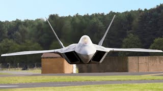 US F22 Pilot Performs Insane Vertical Take Off [upl. by Elleynad]