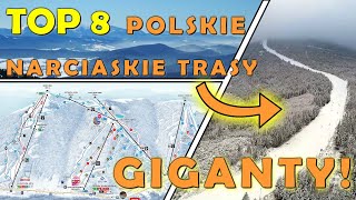 TOP 8 NAJDŁUŻSZE POLSKIE STOKI NARCIARSKIE SKI TRIPS [upl. by Aniras603]