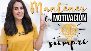 10 Consejos para mantenerse motivado siempre [upl. by Onaicul]