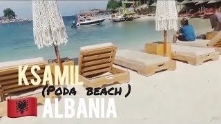 Ksamil Albania poda beach [upl. by Solorac]