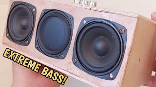 DIY 20W Portable Bluetooth Speaker  Homemade [upl. by Arta12]