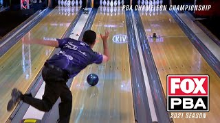 2021 PBA Chameleon Championship Eliminator Finals WSOB XII  Full PBA Bowling Telecast [upl. by Aivila]