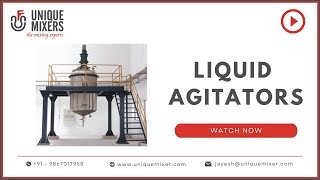 Unique Mixers  Liquid Agitators [upl. by Aerdnaeel]