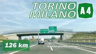 A4  TORINO  MILANO  Autostrada Serenissima [upl. by Cas731]