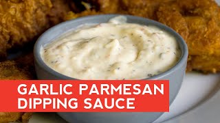 How To Make Garlic Parmesan Dipping Sauce [upl. by Ozzie343]