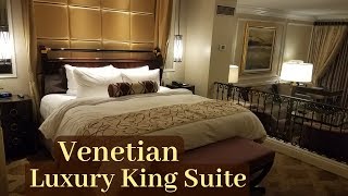 Venetian Las Vegas  Luxury King Suite [upl. by Seabury146]