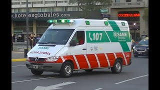 15 min Ambulancias en emergencia Buenos Aires [upl. by Tevlev]