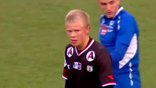 15 Years Old Professional Debut Erling Haaland [upl. by Ciaphus]